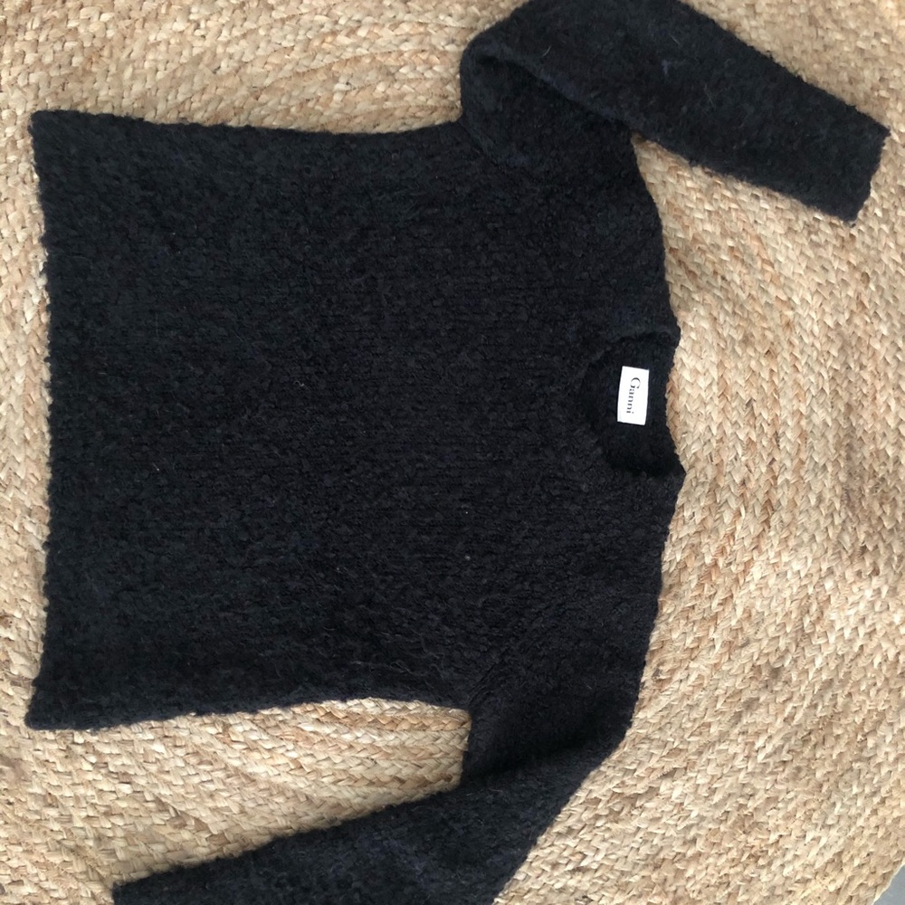 Ganni Black Sweater M